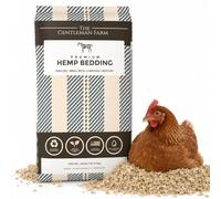 The Gentleman Farm Premium Hemp Animal Bedding for Chickens, Livestock & Small Animals | Highly Absorbent, Low Dust, Natural Odor Control | Coop, Stall & Nesting Bedding | USA Grown Hemp (12lb)
