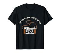 The Gentleman Photographer Vintage Camera Photography T-Shirt