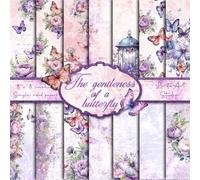 The Gentleness of a Butterfly, Vintage Paper Pads, Scrapbook Paper Pads, Vintage Crafting Paper