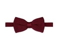 THE GENTS LAB Childrens Adjustable Pre-Tied Bow Tie In 100% Soft Polyester - Many Colours - For Age 3 to 12 (Burgundy Red)