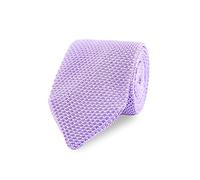 THE GENTS LAB - Men's 100% Polyester Diamond End Knitted Neck Tie (Pastel Purple)