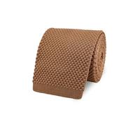 THE GENTS LAB Men's Square End Knitted Neck Tie Made From 100% Soft Polyester | Over 20+ Colours