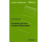 The Geometry of the Group of Symplectic Diffeomorphism