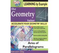 THE GEOMETRY TUTOR: AREA OF PARALLELOGRAMS NEW REGION 1 DVD