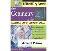 THE GEOMETRY TUTOR: AREA OF PRISMS NEW REGION 1 DVD
