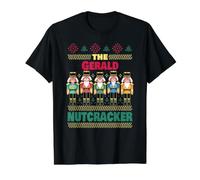 The Gerald Nutcracker Funny Gerald Christmas Value Graphic T-Shirt, Men, Black, S