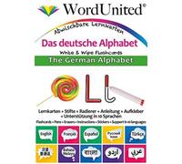 The German Alphabet : Write & Wipe Flashcards
