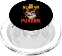 The German Purride Cat Kitten Germany Flag German-American PopSockets PopGrip for MagSafe