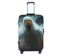 The Ghost Disappeared in The Sunlight Elastic Travel Luggage Cover Suitcase Protector, Print Suitcase Baggage Cover Anti-Scratch