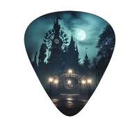 the ghost in the night Printed guitar picks - three thicknesses: thin, medium and thick, suitable for electric guitar, bass and ukulele.