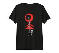 The Ghost Samurai Japanese Warrior Sword Premium T-Shirt