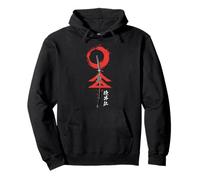 The Ghost Samurai Japanese Warrior Sword Pullover Hoodie