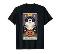 The Ghost Tarot Card Halloween Spooky Fortune Teller T-Shirt