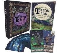 The Ghoulish Garb Terror Tarot Card Deck - 23 Card Major Arcana Halloween Tarot Cards and Guidebook Occult Gothic Oracle Cards for Beginners with Guide Book Oracle Decks