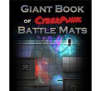 The Giant Book Of Cyberpunk Battle Mats (size A3)