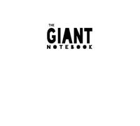 The Giant Notebook: XXL - Basic Quad / Grid Paper - White soft cover