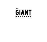 The Giant Notebook: XXL - Basic Quad / Grid Paper - White soft cover