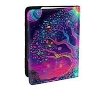 The Giant Tree of Life Printed Passport Holder,Travel Pu Leather Passport Cover Case Organiser for Men Women,6.5 Inch