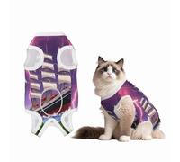 The Giant Wheel Under Lightning Recovery Suit for Dogs Cats After Surgery, Soft Cotton Post-Surgery Suit for Male and Female Pet