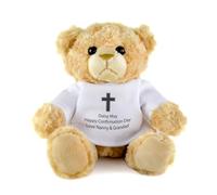 The Gift Experience Personalised Confirmation Bear - Personalised with any name and message