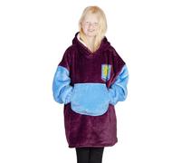 The Gift Scholars Aston Villa FC Officially Licensed Kids Oversized Sherpa Fleece Hoodie - Ultra-Soft, Cozy Wearable for Kids and Boys