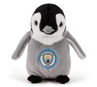 The Gift Scholars Man City FC 22cm Penguin Plush: Officially Licensed Eco-Friendly Football Soft Toy, Ideal Present for Citizens Both Young and Old