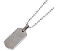 The Gift Scholars Official Arsenal FC Matt Finish Dog Tag & Chain