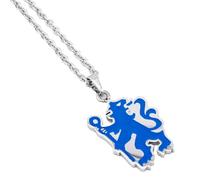 The Gift Scholars Official Chelsea FC Colour Lion Pendant & Chain