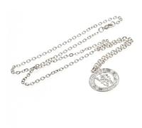 The Gift Scholars Official Chelsea FC Silver Plated Crest Boxed Pendant