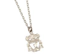 The Gift Scholars Official Liverpool FC Silver Plated Crest Boxed Pendant