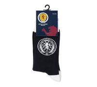 The Gift Scholars Official Scottish FA 'No Scotland No Party' Football Socks, Navy/White, UK Size 4-7