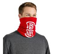 The Gift Scholars Officially Licensed Red Coca-Cola Snood - Coke Unisex Neck Gaiter, Warm & Versatile Face & Neck Warmer for Outdoor Sports