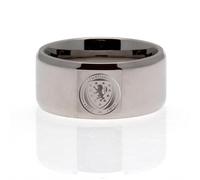 The Gift Scholars Scotland National Team Official Licensed Stainless Steel Band Ring Size Large (X) in an official presenation box