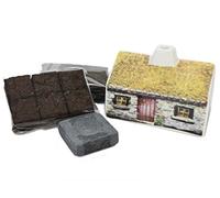 The Gifted Hand Scottish Peat Incense & Croft Burner Set