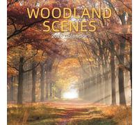 The Gifted Stationary 2026 Square Wall Calendar, Woodland Scenes, 16-Month Natural World Theme Hanging Calendar with 180 Reminder Stickers, Month Planner for Home, or Creative Spaces, 12x12 In