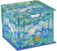 The Gifted Stationery Co. Ltd. Memo Cube with Drawer - Decorative Desk Memo Pad Holder with 400 Paper Sheets - Note Cube for Office Desk, Home Workspace & Study Organisation (Masters Collection)