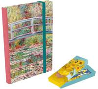 The Gifted Stationery Co. Ltd. Notebook and Pen Set, Elegant Collection (Masters Collection A6 Multi)