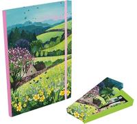 The Gifted Stationery Co. Ltd. Notebook and Pen Set, Elegant Collection (Multi Country Stroll A4)