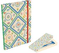 The Gifted Stationery Co. Ltd. Notebook and Pen Set, Elegant Collection (Multi Enchanted Garden A5)