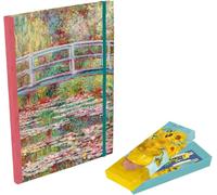 The Gifted Stationery Co. Ltd. Notebook and Pen Set, Elegant Collection (Multi Masters Collection A4)