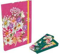 The Gifted Stationery Co. Ltd. Notebook and Pen Set, Elegant Collection (Multi Radiance 1 A5)