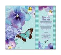 The Gifted Stationery Co. Ltd. Polka Dot Viola Weekly Planner