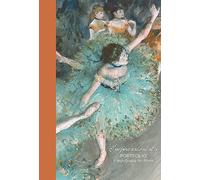 The Gifted Stationery Co Ltd Wall Art Portfolio, Set of 8 Art Prints - Impressionists. 34cm x 24cm Room Decor Posters with Beautifully Designed Hard Cover Art File and Ribbon Closure