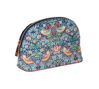 The Gifted Stationery Co. Ltd. William Morris Strawberry Thief Small Cosmetic Bag - Makeup & Toiletry Pouch - Zip Beauty Organiser for Travel, Handbags or Everyday Use 190 × 120 × 70 mm