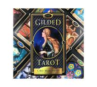 The Gilded Tarot Card Deck Board Cards English Edition Mysterious Tarot