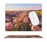 The Ginger Lily Beneath The Windmill Mouse Pad Computer Mouse Mat