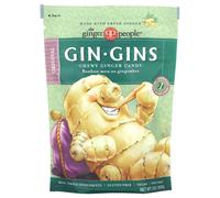 The Ginger People, Gin Gins, Chewy Ginger Candy, Original, 3 oz (84 g)