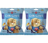 The Ginger People Gin GINS Super Ginger Caramel Candy Bags 60 g (Twin Pack)