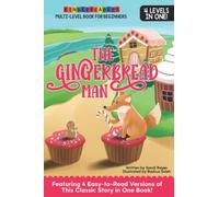 The Gingerbread Man: Easy to Read Multilevel Book for Beginning Readers ages 3 to 7