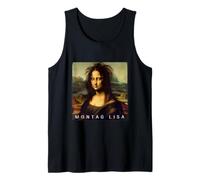 The Gioconda Mona Lisa Funny Mondays Lisa Tank Top